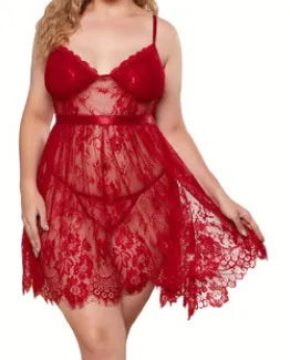 Plus Size Sexy Naughty Nymph Nightgown